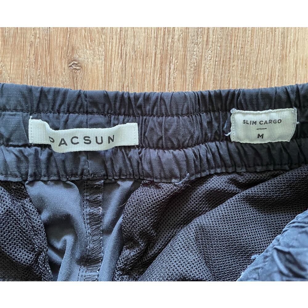 PacSun Black Jogger Sweatpants with Elastic Waist - Picture 5 of 9